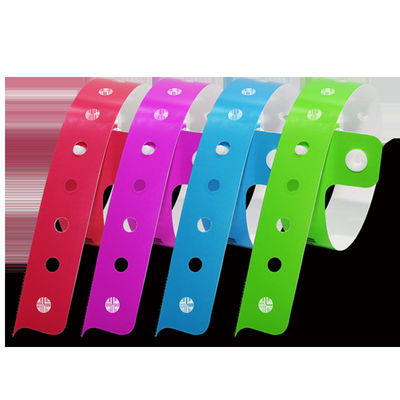 15*240mm PVC L σχήμα βραχιόλια για εκδηλώσεις