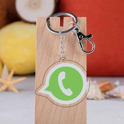 Εταιρεία Προσαρμοσμένο Σουβενίρ Ακρυλικό Keychain Δημιουργικό λογότυπο Εφαρμογή λογισμικού Εκδήλωση Προωθητικό δώρο Μαντάτα Keychain
